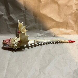 DreamWorks HTTYD Screaming Death Action Figure Tan Red Spiked Dragon Toy